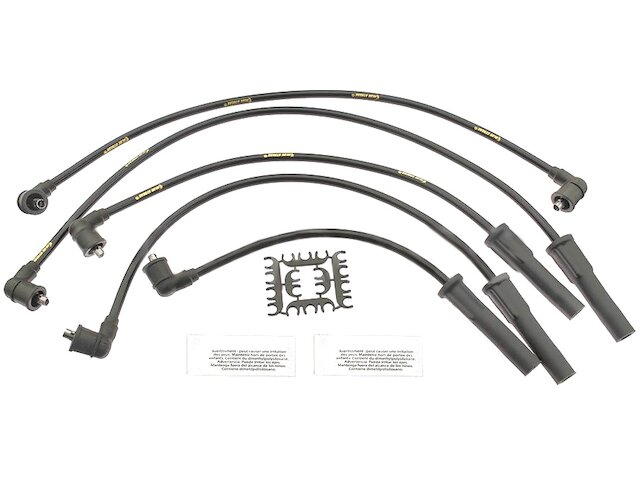 For 1980-1992 Toyota Pickup Spark Plug Wire Set SMP 15527CHKZ 1986