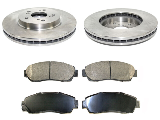 For 2012-2016 Honda CRV Brake Pad and Rotor Kit Front 42271QP 2013 2014