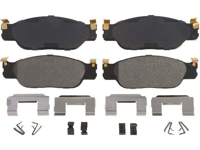 Brand New Front & Rear Brake Pads Set For Jaguar S-Type 2.5 3.0 4.0 1999-2004