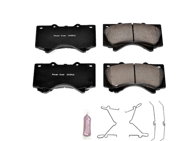 For 2007-2017 Toyota Tundra Disc Brake Pad and Hardware Kit Power Stop