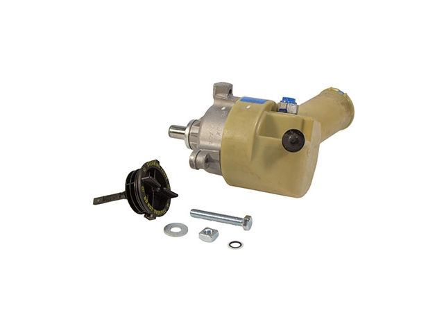 Power Steering Pump With Reservoir For Ford F-150 1990-1996, F-250/F-350 1990-1997, E-Series Vans & Lincoln Mark VII - Brand New A-Premium Replacement