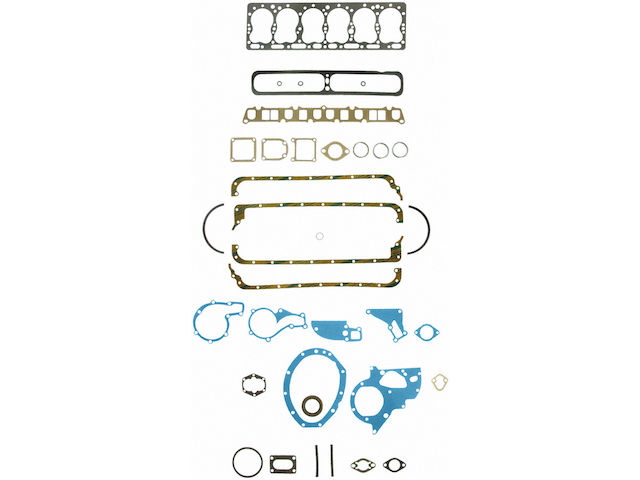 For 1949-1952 Kaiser Virginian Engine Gasket Set Felpro 69314WR