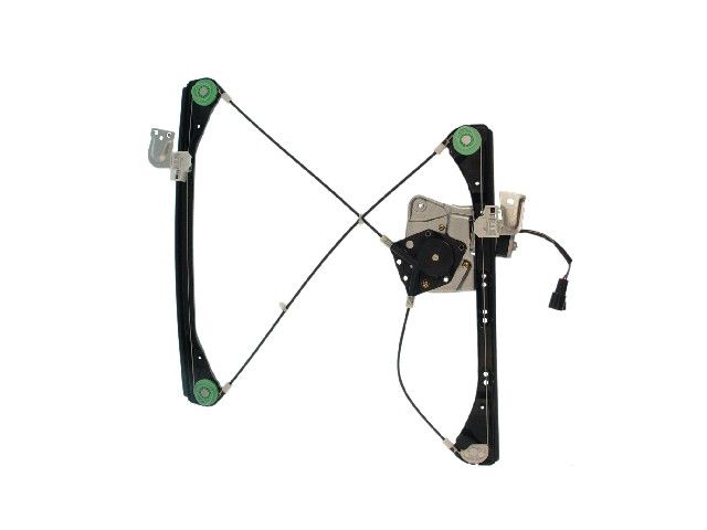 TYC Power Window Regulator With Motor - Front Driver Side For Pontiac Grand AM, Direct Replacement Assembly