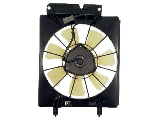 TOM AUTO PARTS Radiator & AC Condenser Cooling Fan Assembly Pair For Honda CR-V 2002-2006 (Driver & Passenger Side)