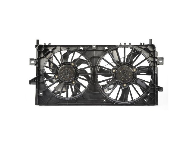 thumbnail interactive-video image 1 of Front Radiator Cooling Fan Assembly For 2006-2011 Chevy Impala 3.9L – Dual Fans, 12V 1 of 5