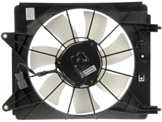 Direct Fit Condenser Fan Dorman 620-233 A/C Condenser Fan Assembly – Direct Replacement For Select Honda Models (22.1x16.4x6.7 In) Compatible With Honda Models
