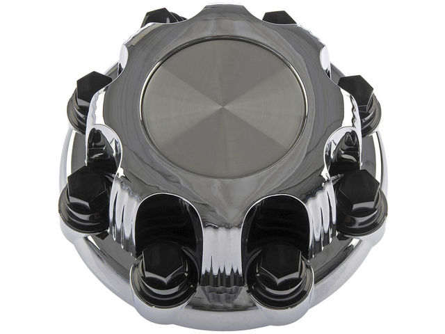 4 Silver Center Caps For 2001-2006 Chevy Silverado 2500/3500 & Express Van - Fits 16" Steel Wheels, OEM Style