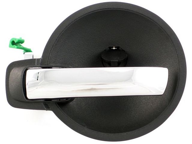 Interior Door Handle Compatible with 2006-2010 Dodge Charger Front or Rear, Passenger Side Gray bezel with chrome lever