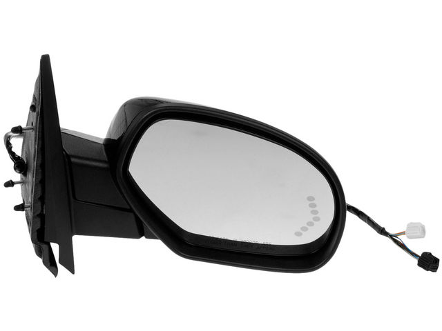 Power Heated Mirror Set For 2007-2013 Silverado, Sierra, Tahoe, Yukon - Black - Left & Right - GM1320325 GM1321325 - View #2