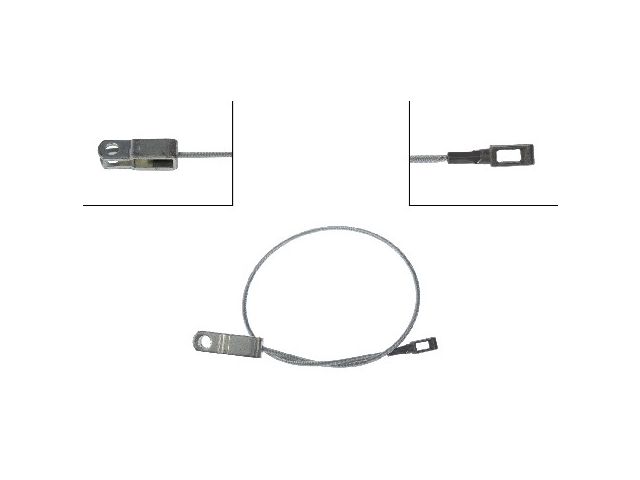 For 1991-1995 Isuzu Pickup Parking Brake Cable Front Lower Dorman
