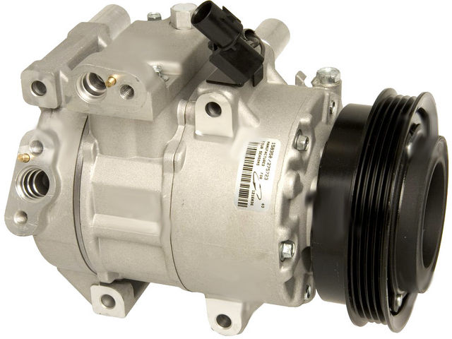 Denso 471-6023 New A/C Compressor With Clutch - View #2