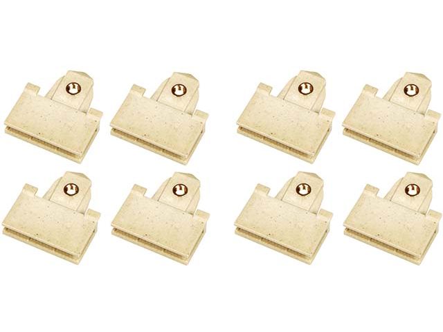 Lot de 2 goupilles bêta - Acier zingué - Diamètre 2 mm - Longueur 44 mm