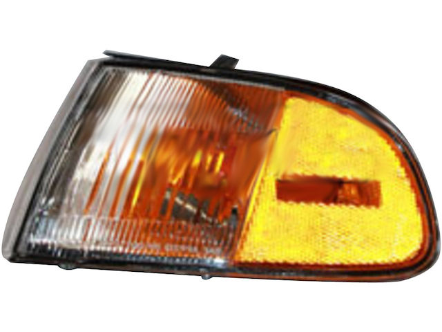 Autozensation Corner Lights – Fits 1992-1995 Honda Civic, Black Housing Clear Lens, LH+R