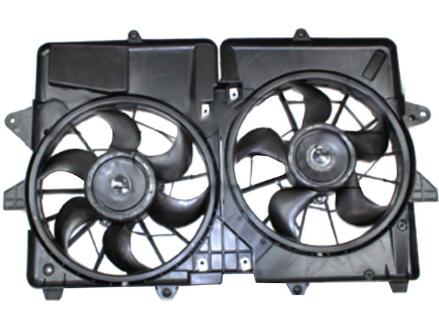 Topcn Radiator Cooling Fan Assembly For 2008-2012 Ford Escape – Direct Fit 12V Electric Fan With 1-Year Warranty
