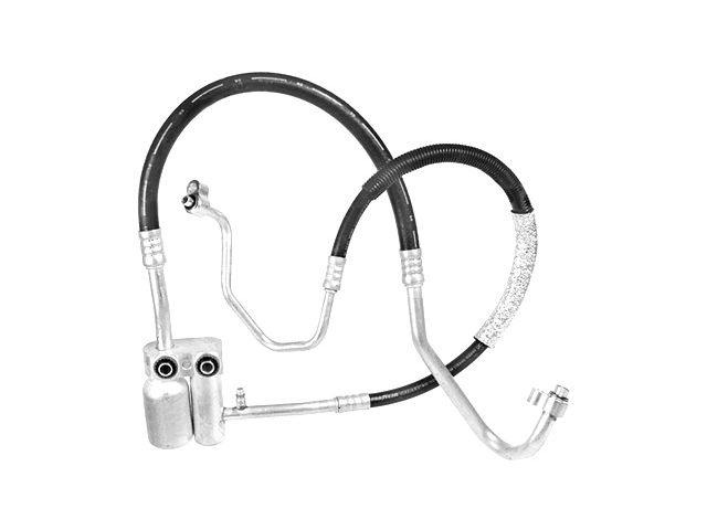 A/C Hose Assembly For 2002 GMC Sierra 2500 HD - Direct Fit Replacement With Road Tested Quality