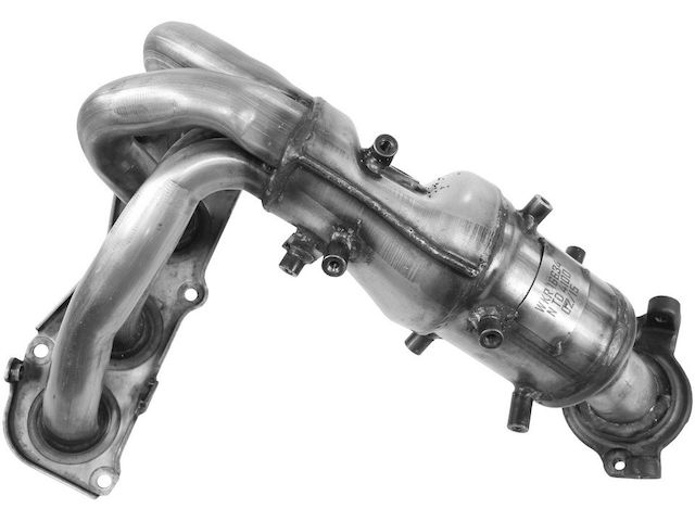 thumbnail image 2 of Rear Catalytic Converter – For 2004-2007 Toyota Highlander & 2004-2006 Lexus RX330 (HA-AUTO, Direct Fit) 2 of 5