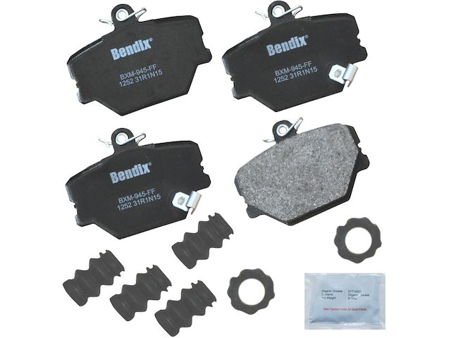Genuine WAGNER BRAKE ThermoQuiet Front Disc Brake Pad Set Semi-Metallic