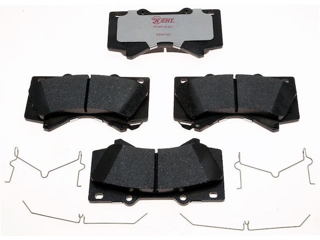 thumbnail interactive-video image 1 of Genuine Toyota Ceramic Brake Pads For 2008-2017 Sequoia - Front & Rear, No Shims 1 of 5