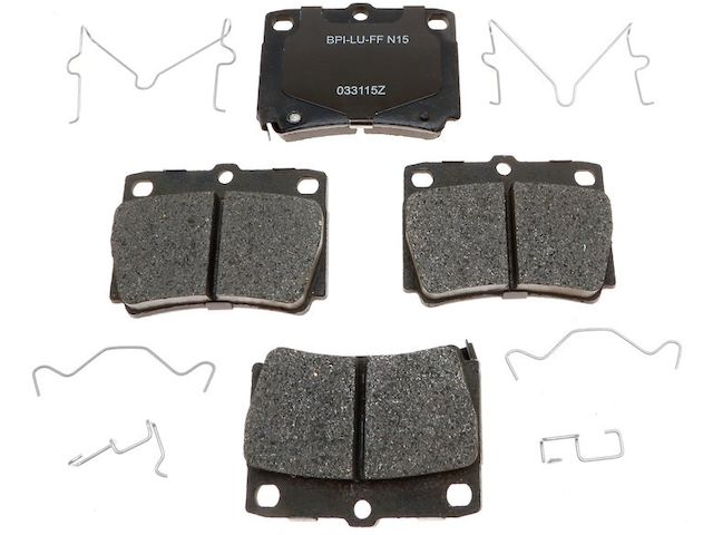 TRW Pro Front Brake Pad Set For Mitsubishi Montero 1997-2004 – TRM0530, 4 Pads With Hardware