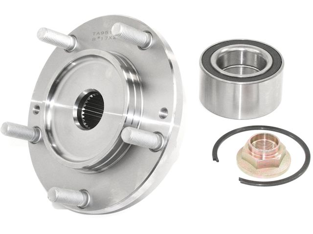 Detroit Axle Front Wheel Bearing Kit For Kia Sorrento & Borrego (2003-2009) – 2 Pieces, Left & Right, Rust-Protected, Polished Finish