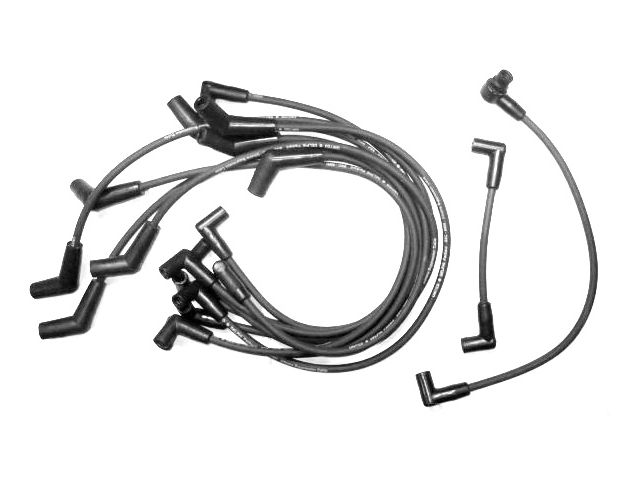 Spark plug wire installation kit, blue 64-73