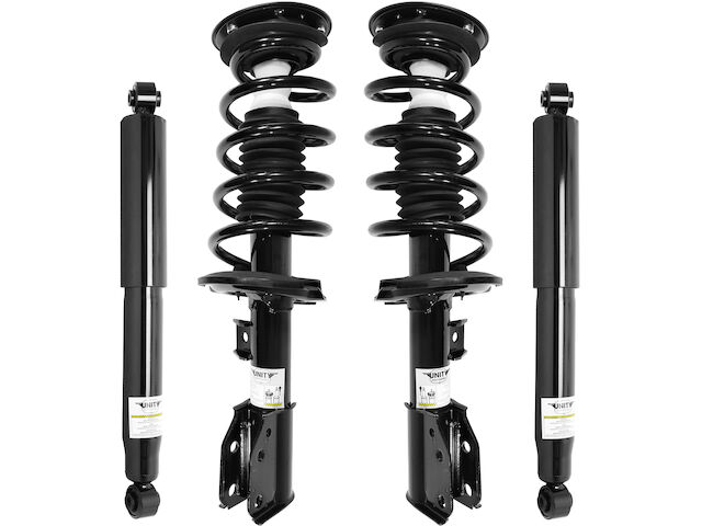 Complete 4-Piece Strut & Shock Assembly Kit For Chevy Equinox, Pontiac Torrent, Saturn Vue (2007-2010)