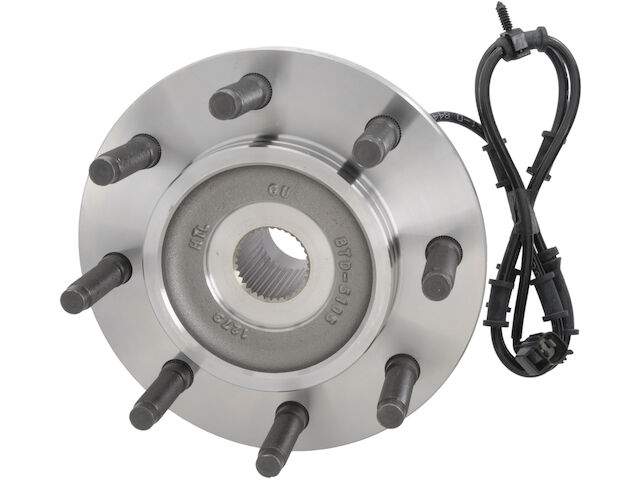Detroit Axle 4WD Front End Kit – Wheel Hubs & Bearings + Sway Bars For 2003-2005 Dodge Ram 2500 3500, 10-Year Warranty
