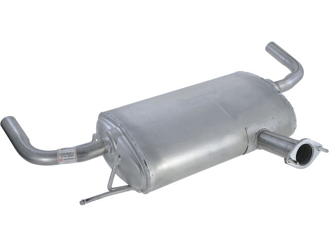 Pair Of Aluminized Exhaust Mufflers For 2007-2009 Nissan Altima 2.5L/3.5L Sedan