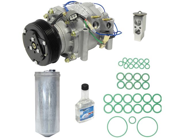 New A/C Compressor For 2012-2015 Honda Civic L4 1.8L & Acura ILX 2.0L - Direct Fit Replacement