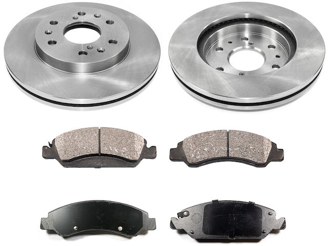 PowerStop Front And Rear Stock Replacement Brake Pad And Rotor Kit Koe7926 Fits 2019 Subaru Impreza