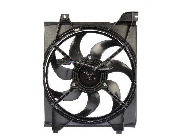 2006-2007 Kia Rio Radiator Fan Assembly - Dorman 620-733 - PartsGeek.com