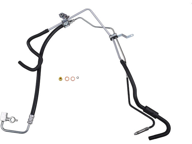 thumbnail image 2 of Power Steering Pressure Hose For Infiniti G35/G37/Q60 2007-2015 3.5L/3.7L – With Hardware 2 of 6