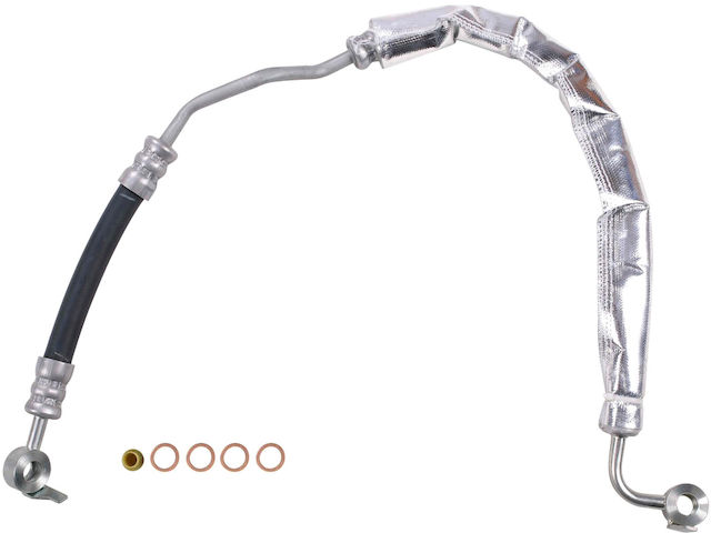 Power Steering Pressure Line Hose Assembly - Compatible with 2007 - 2011 Mercedes-Benz S550