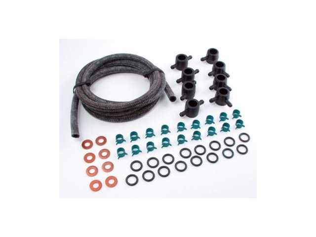 Reman 6.9L IDI Ford Diesel Injector Set W/ Stanadyne Return Line Kit | 1983-1988 F-Series