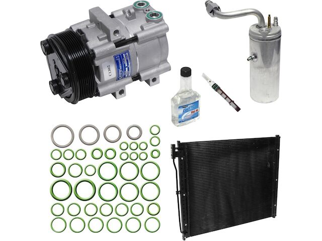 1999-2001, 2003-2007 Ford F250 Super Duty A/C Compressor - UAC KT 4154A ...