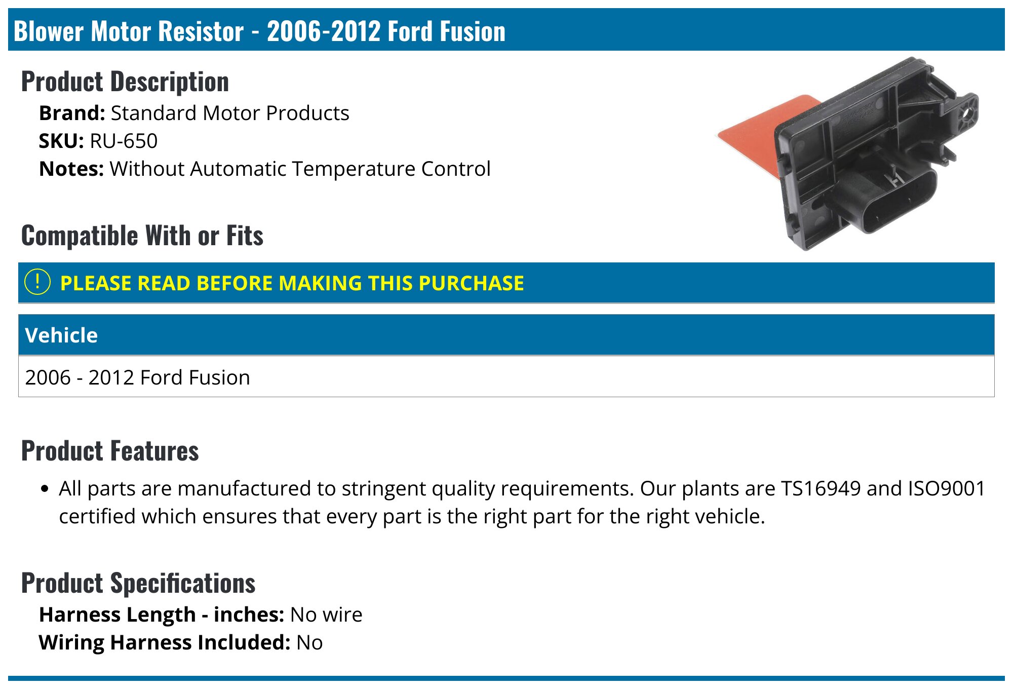 Motorcraft Headlight Switch SW-6601 Fits Select: 2006-2012 FORD FUSION 2006 2011 Mercury Milan Motorcraft Headlight Switch SW-6601 Fits Select: 2006-2012 FORD FUSION 2006 2011 Mercury Milan