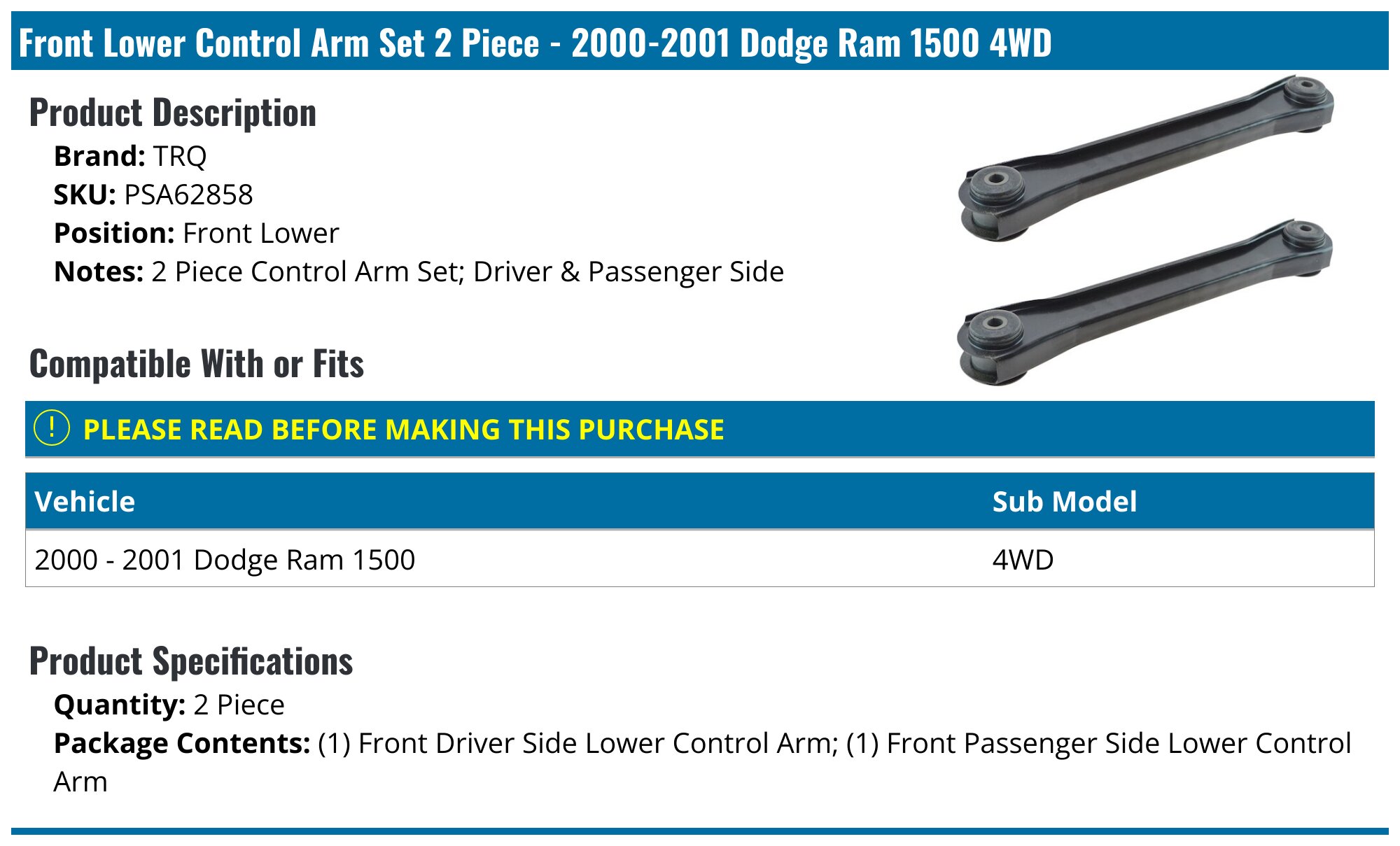 TRQ 4 Piece Stabilizer Sway Bar End Link Front Rear LH RH Set For Ford Explorer 2007 2010 Ford Explorer Sport