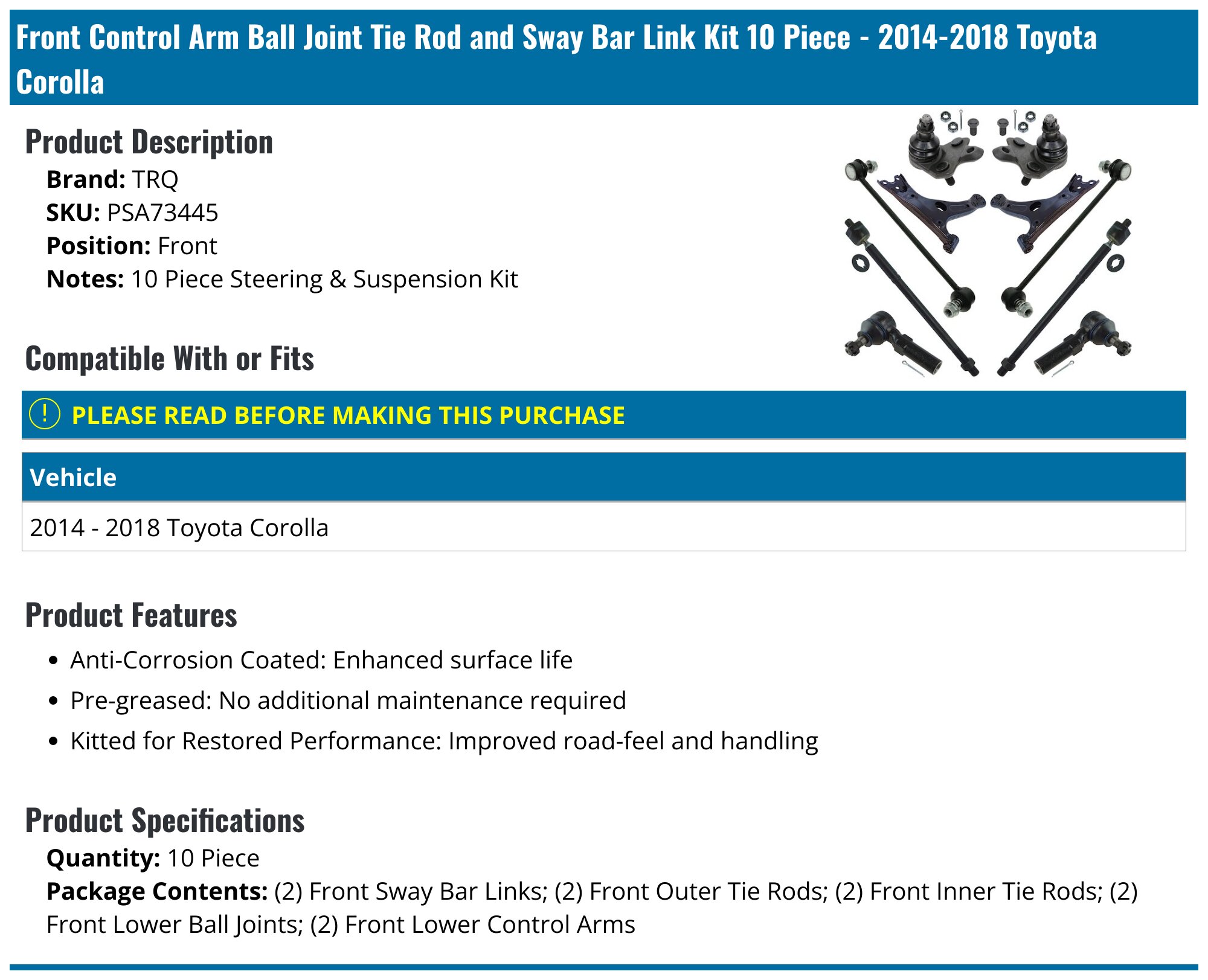 Toyota Corolla Parts Catalog Toyota Corolla OEM Body Parts Parts Geek