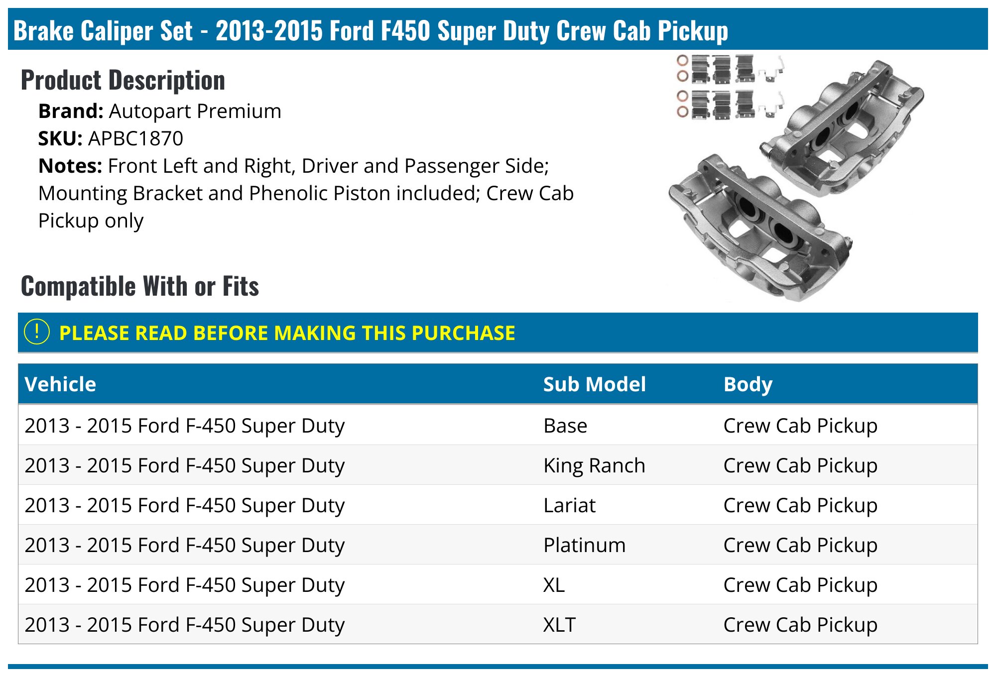 Tailgate Cable Replacement Set For 2013-2015 Ford F-Series Super Duty Trucks - Left & Right Pair