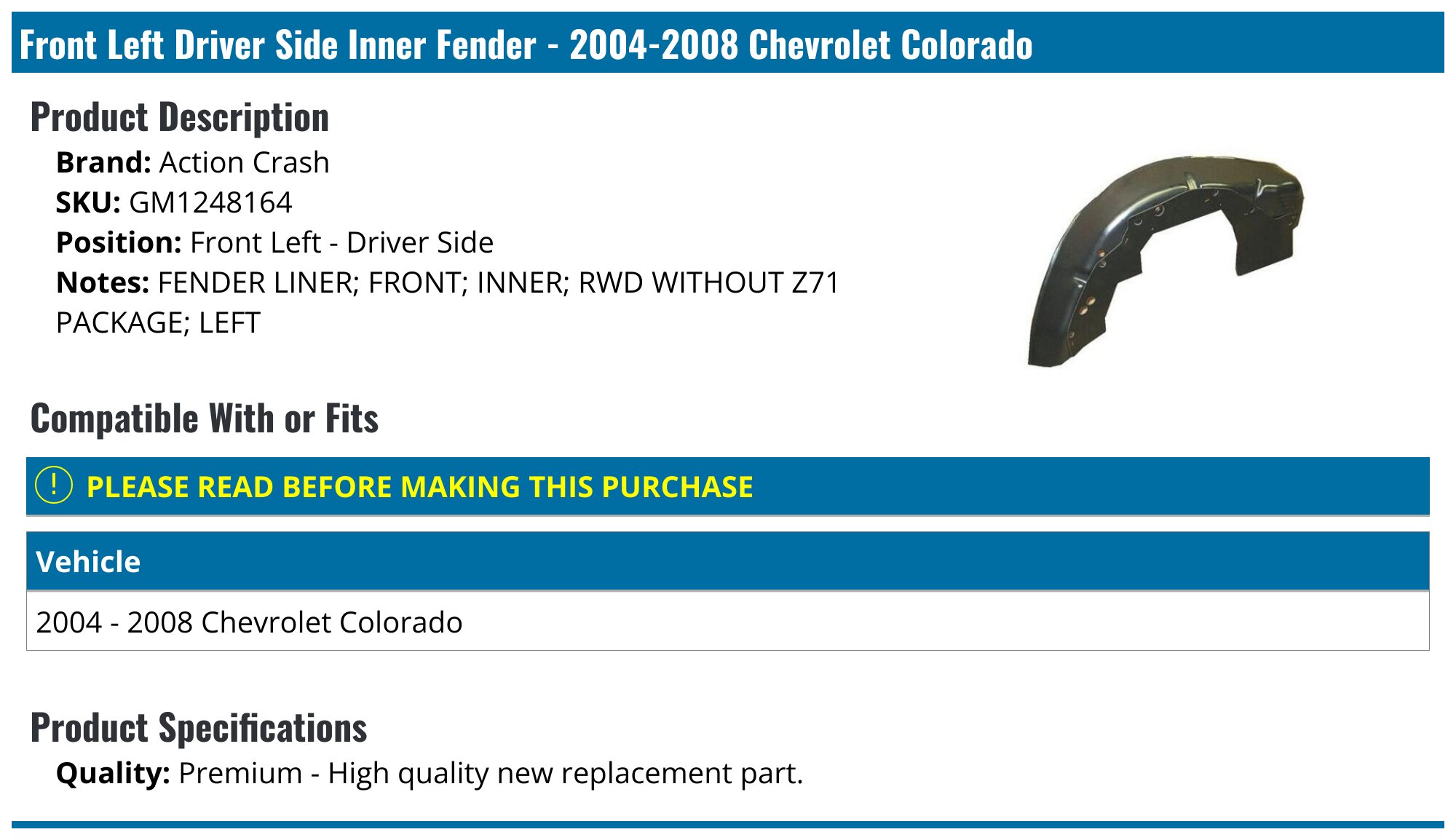 2004-2012 Chevrolet Colorado Fender Flares | RDJ Trucks 2004-2012 Chevrolet Colorado Fender Flares | RDJ Trucks