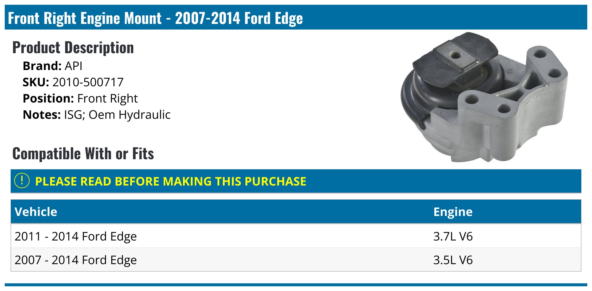 For 2007-2010 Ford Edge 3.5L 2Pcs Catalytic Converter Set Front & Rear
