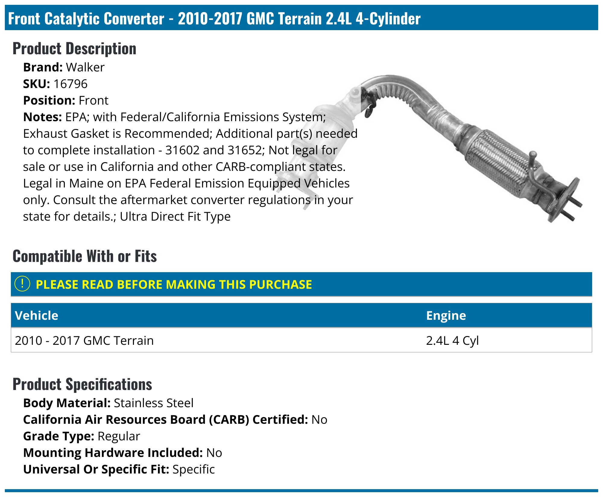 Extraordinary 2013 Gmc Terrain Catalytic Converter Recall Pictures