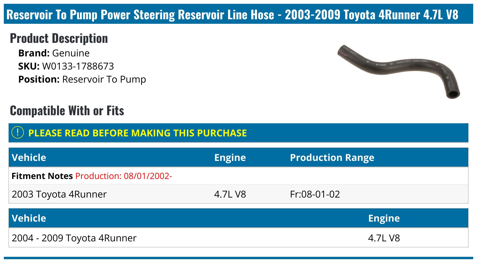 A-Premium Power Steering Gear Box Assembly, Toyota 4Runner 1989 1991 Pickup 1985 1988 2 4l 3 0l Replace 4411035070 4411035