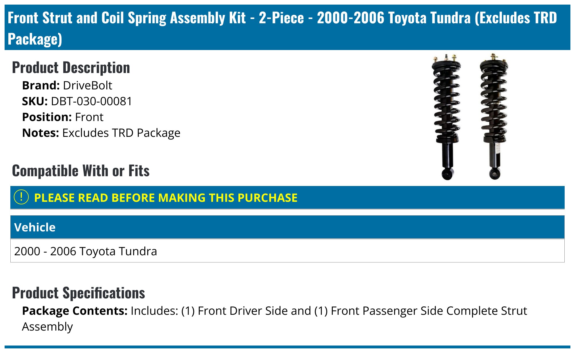 thumbnail image 2 of Dana Spicer Rear U-Joint Kit For Toyota Tundra 2000-2006 4WD (OE Spec 1510) 2 of 5