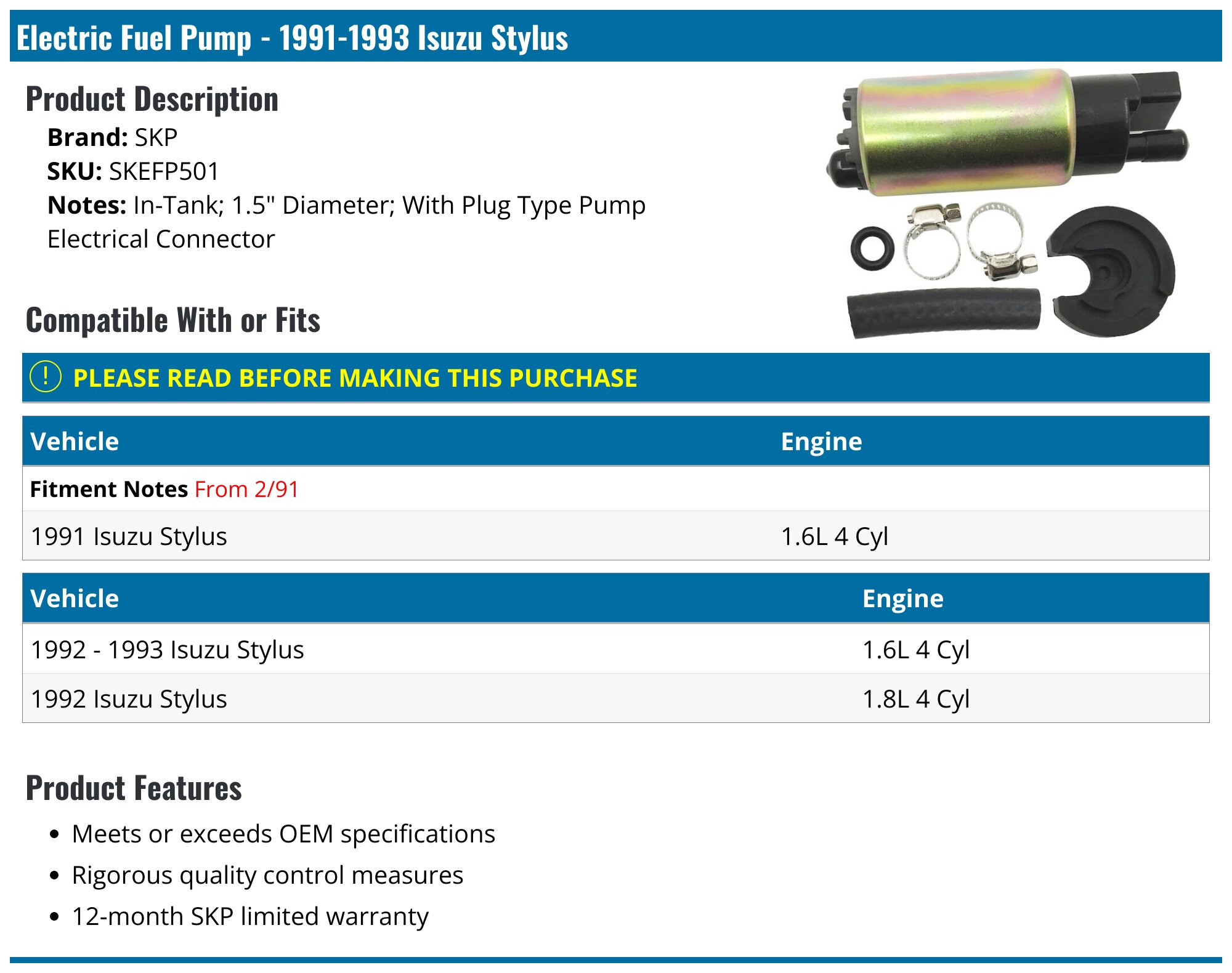 ACDELCO - 217-2425 - Fuel Injector