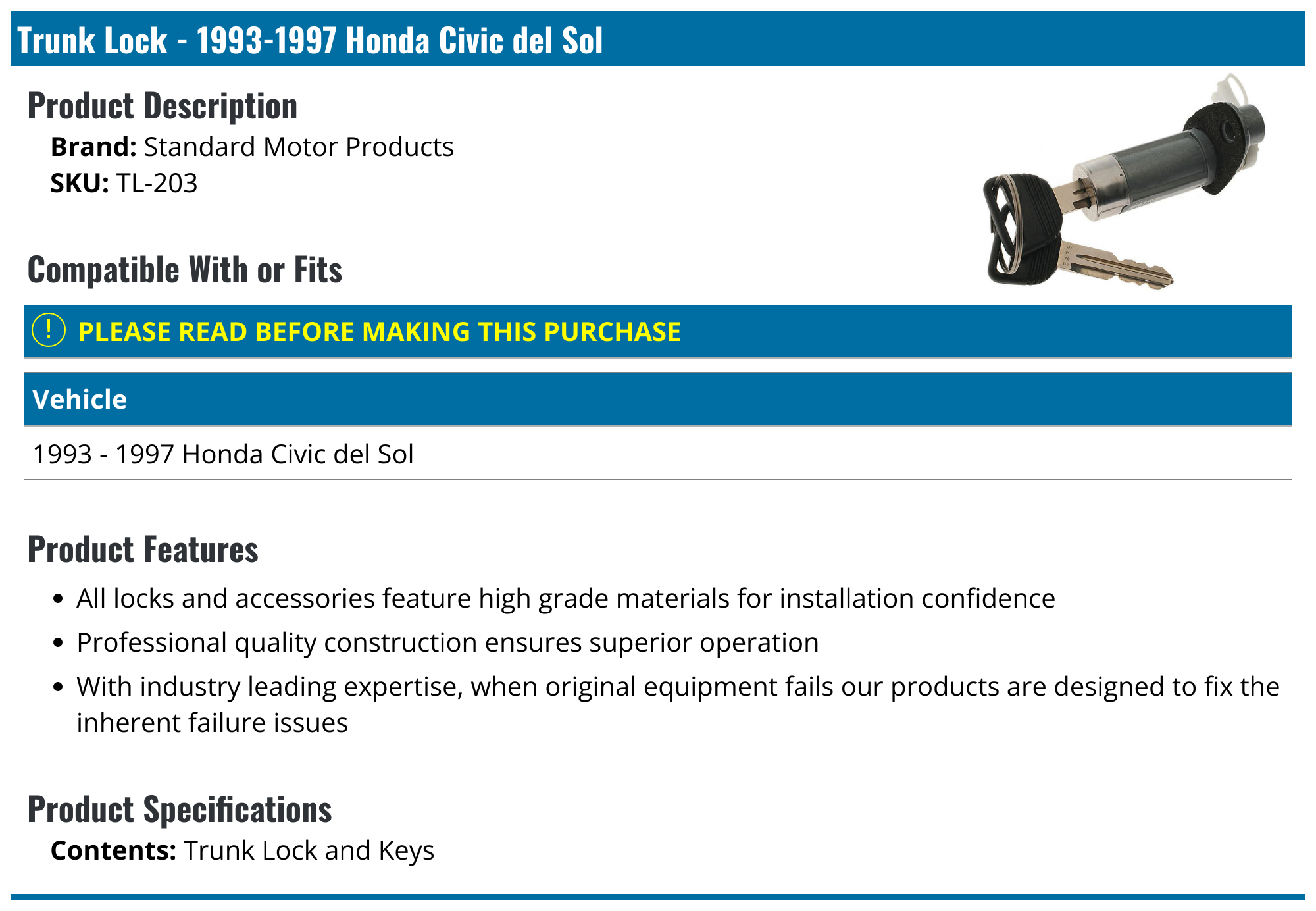 Honda Del Sol LED trunk lighting (1992-1998), image size:2000x1384
