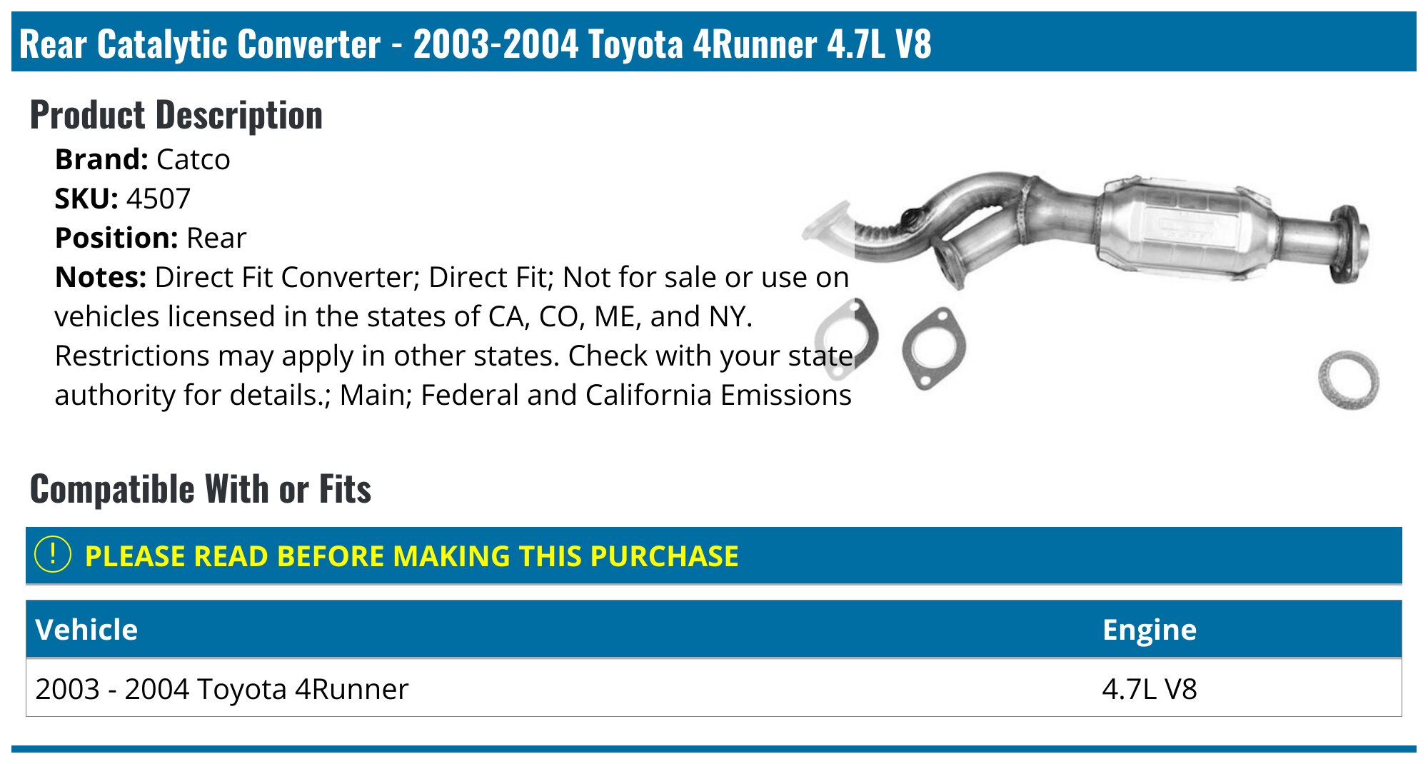MagnaFlow 05-09 Toyota 4Runner V8 4.7L / 17-21 Lexus GX460 Overland Se – works MagnaFlow 05-09 Toyota 4Runner V8 4.7L / 17-21 Lexus GX460 Overland Se – works