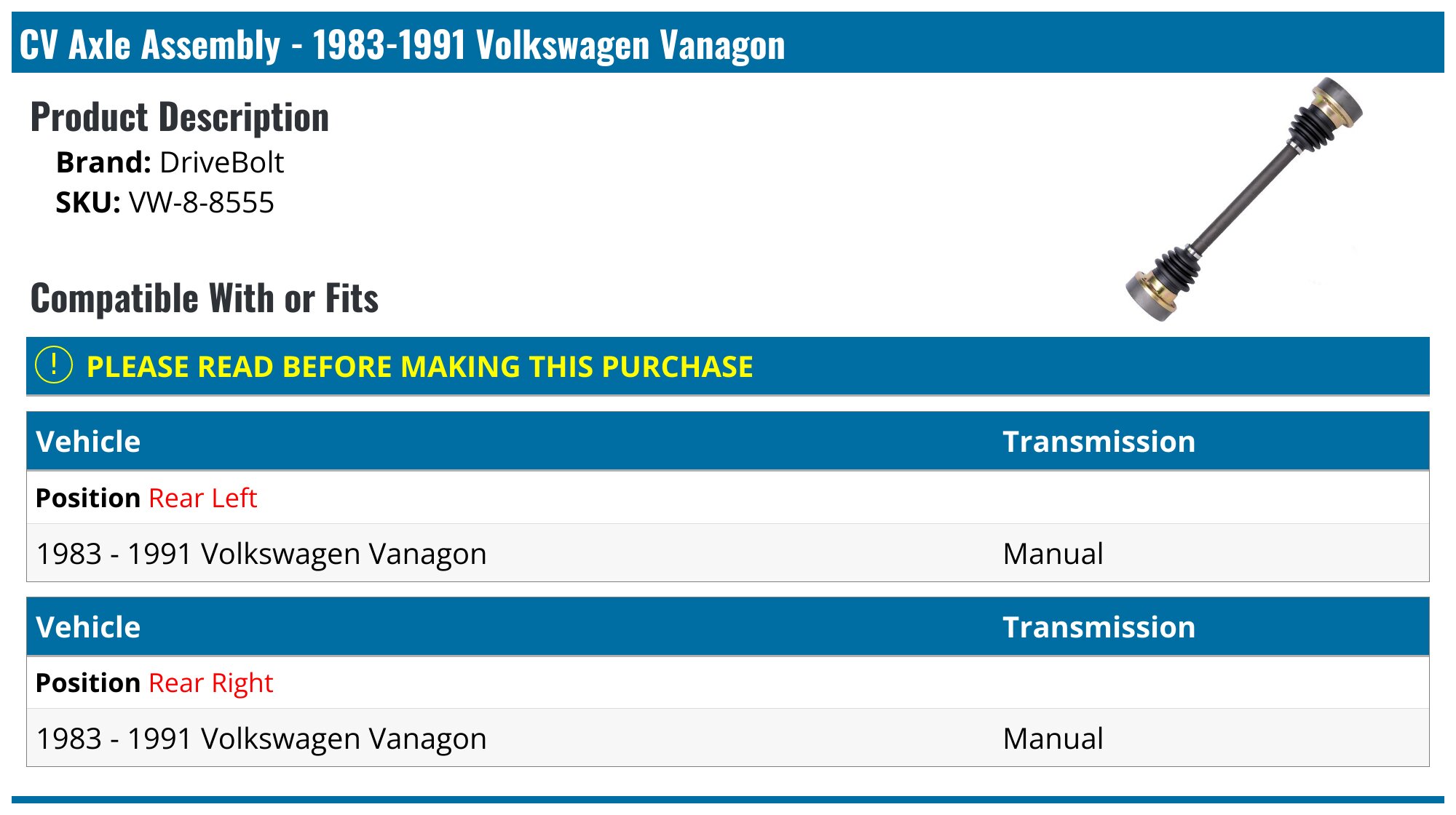 Coolant Flange Connector For VW Vanagon 1.9L Manual Trans – Direct Fit 025121082