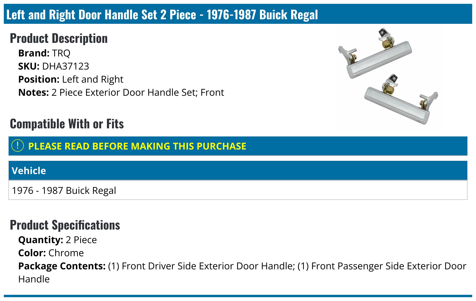 Dorman 88583 - Manilla De Puerta De Interior (Buick Regal Lado Del