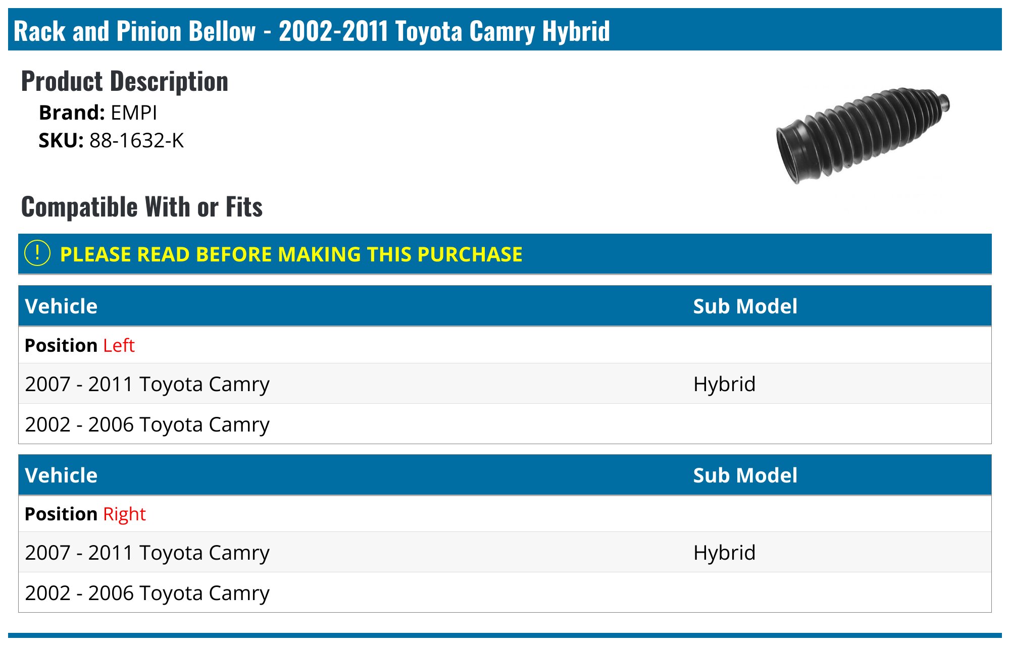 Detroit Axle - Front Inner Tie Rods Kit for 2004-2007